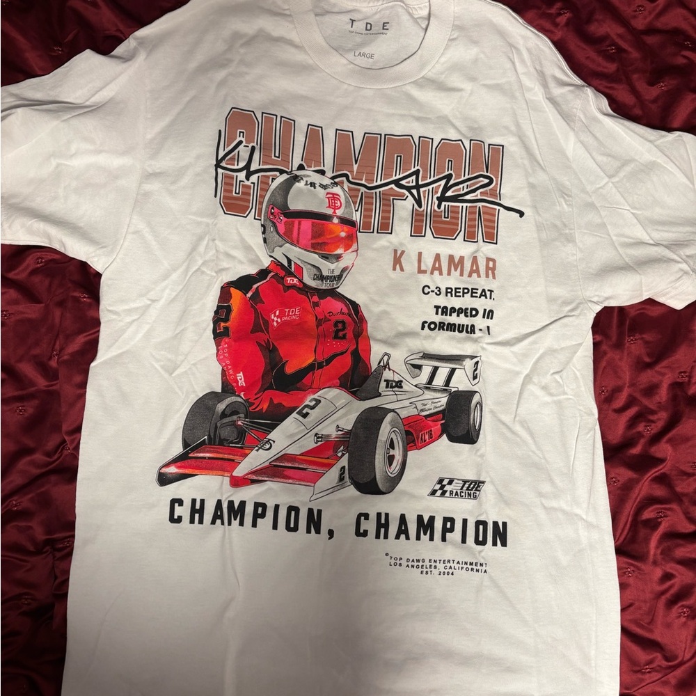 Kendrick Lamar size large TDE shirt